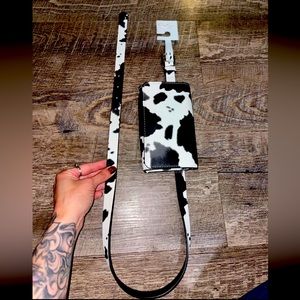 Cow wallet belt Women’s Small/Medium